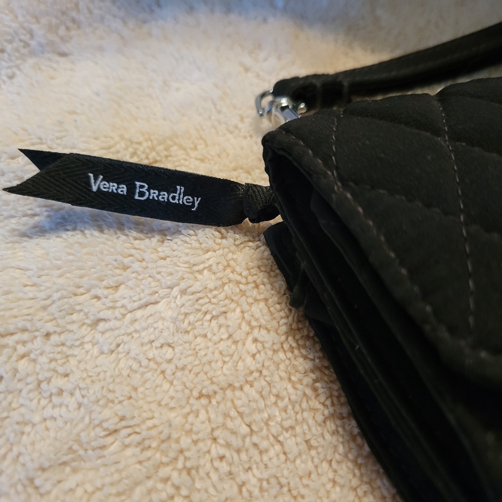 Vera Bradley Wristlet, Black - Picture 9 of 12